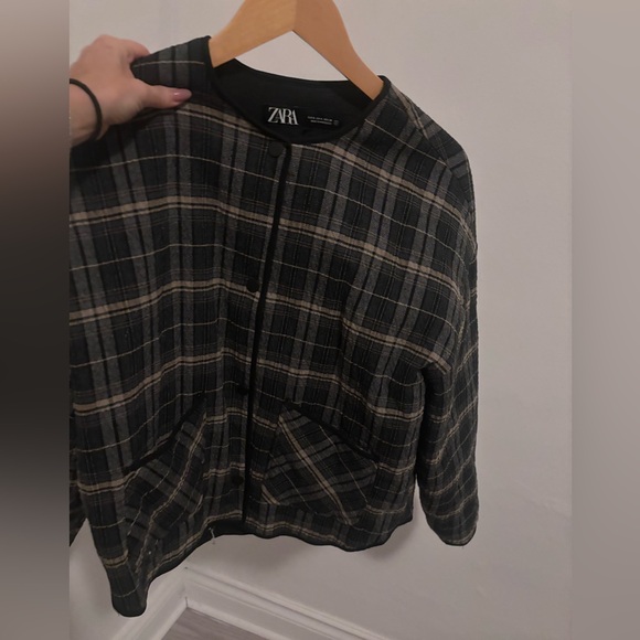 Plaid jacket zara - Picture 3 of 5